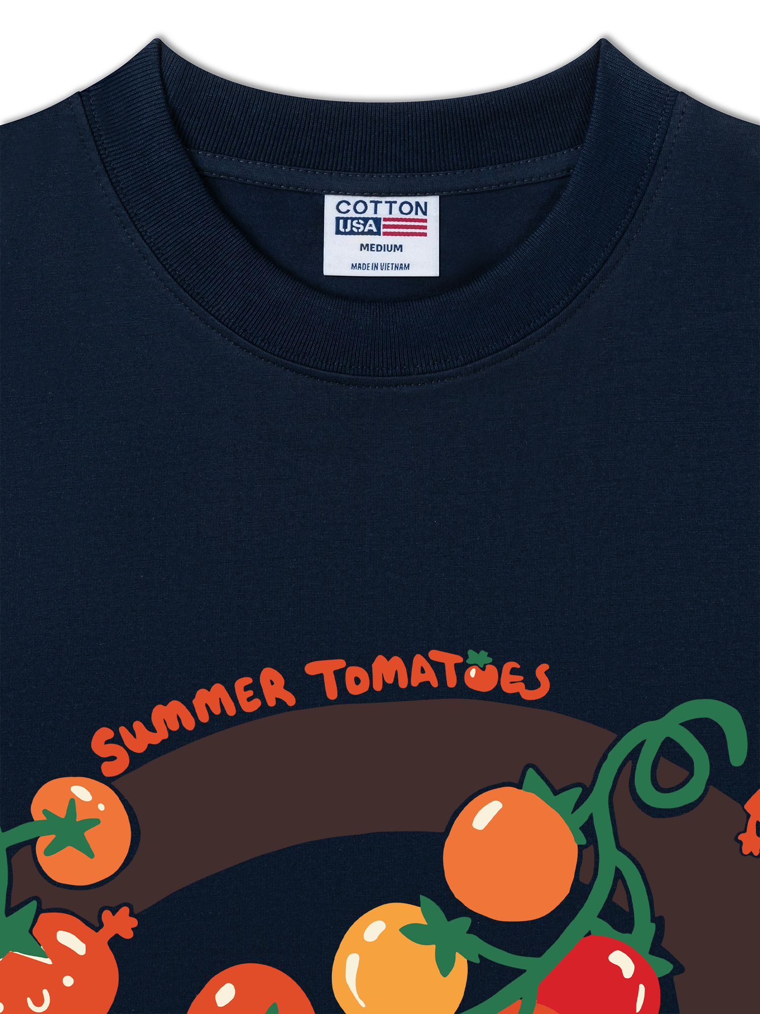 Áo Thun Relaxed Fit Yummy Mood Summer Tomatoes