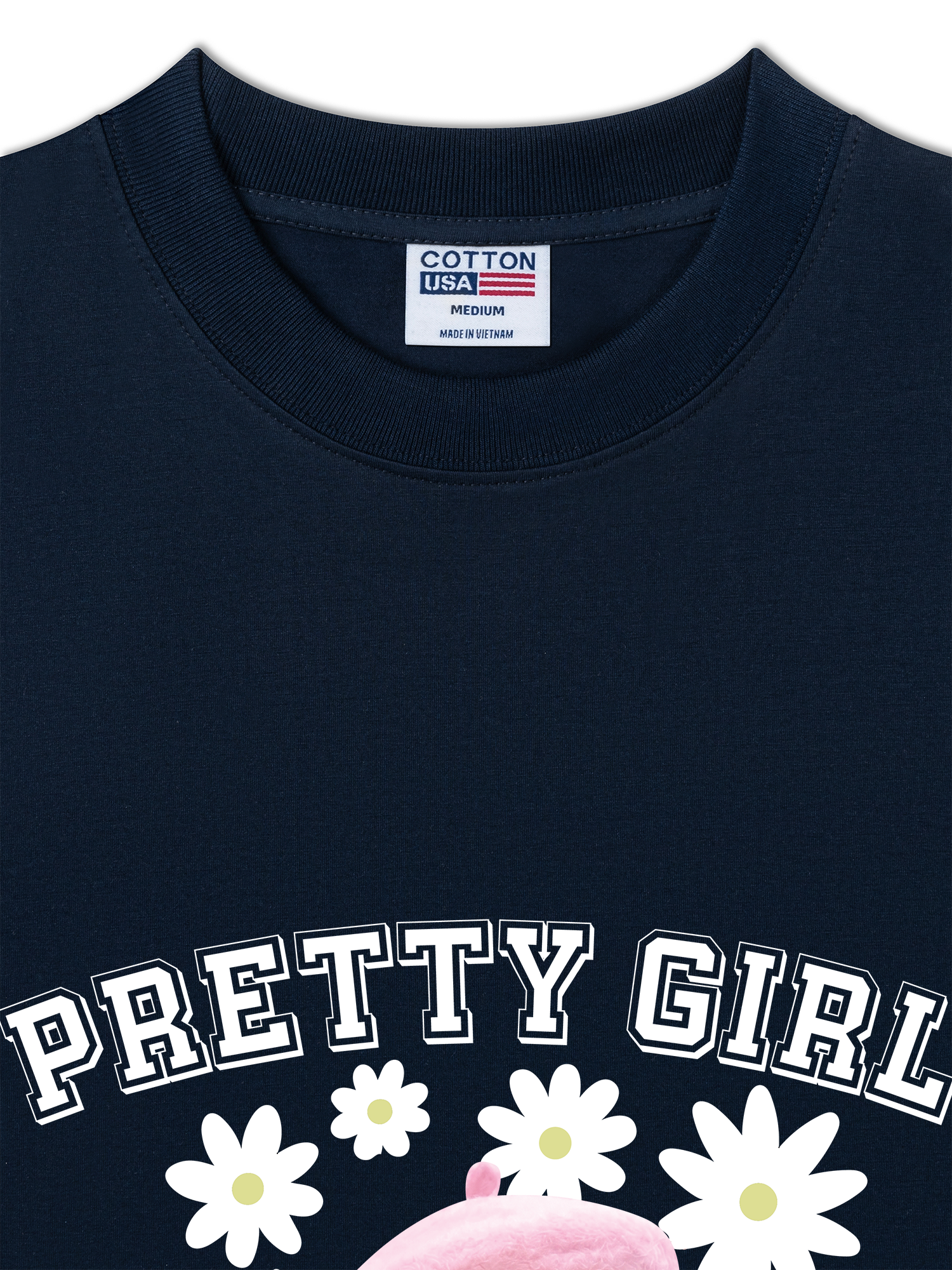 Áo Thun Relaxed Fit Cute Gang Pretty Girl