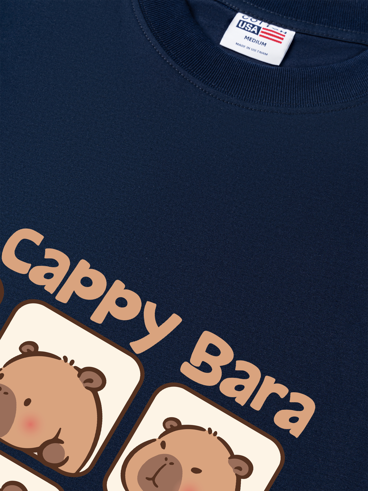 Áo Thun Relaxed Fit Farm Cappy Bara