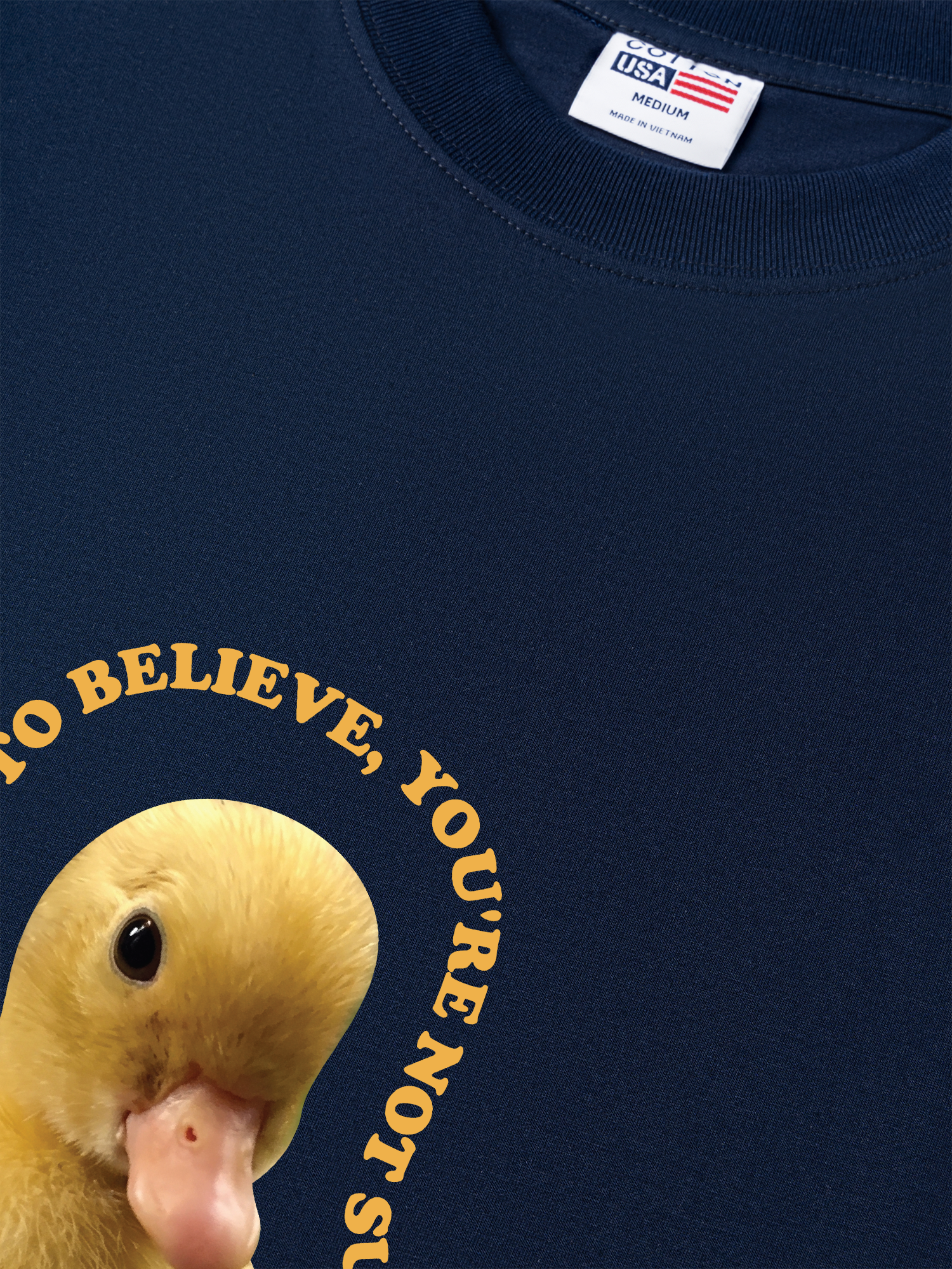 Áo Thun Relaxed Fit Farm Baby Yellow Duck