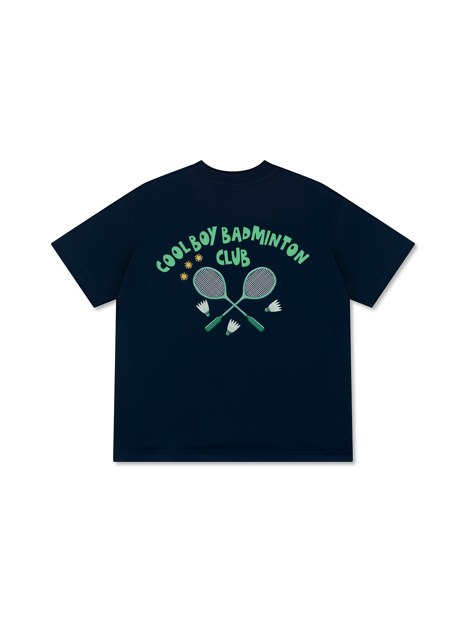 Áo Thun Relaxed Fit Badminton Cool Boy Club