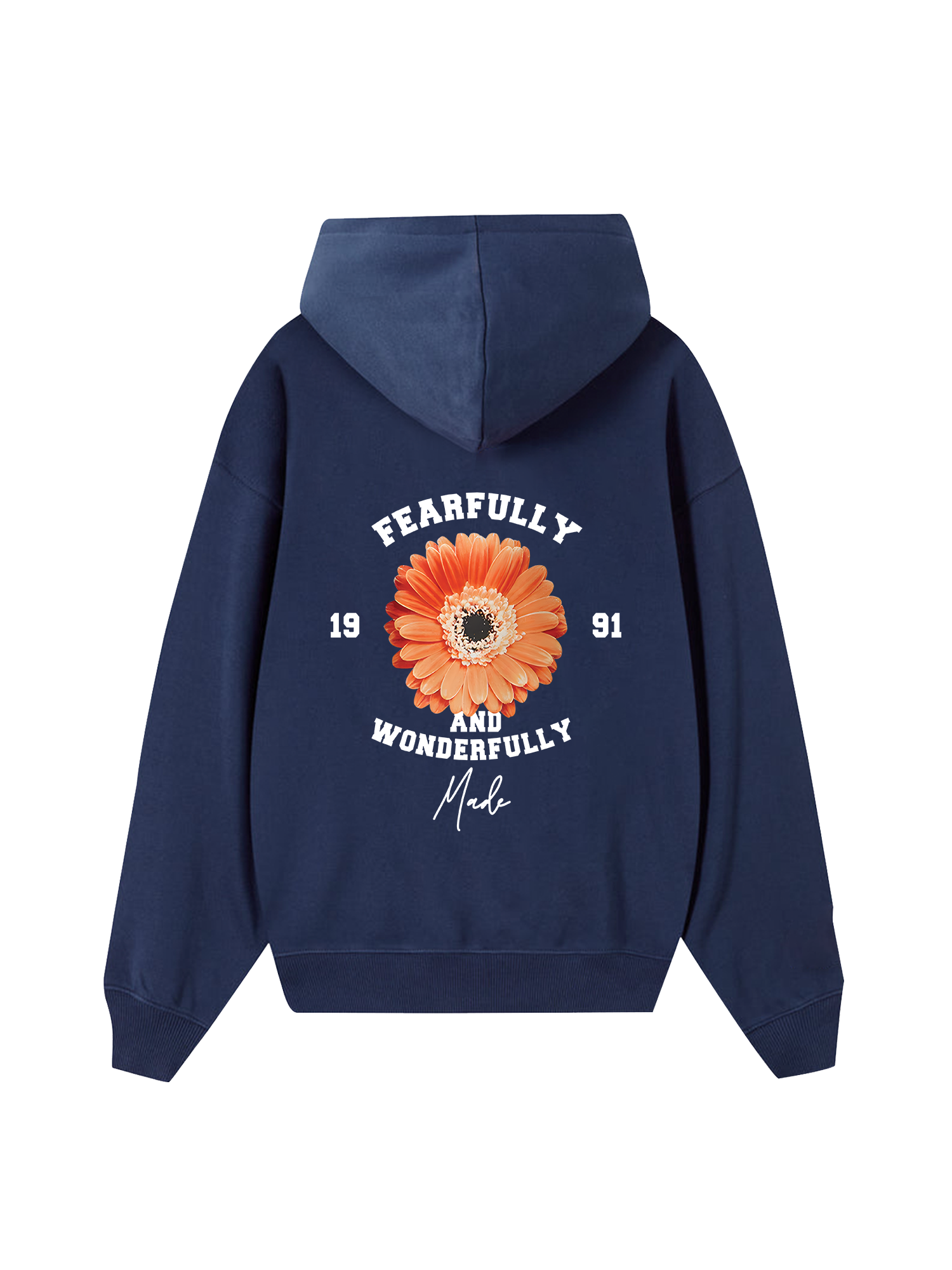 Floral Fearfully Hoodie