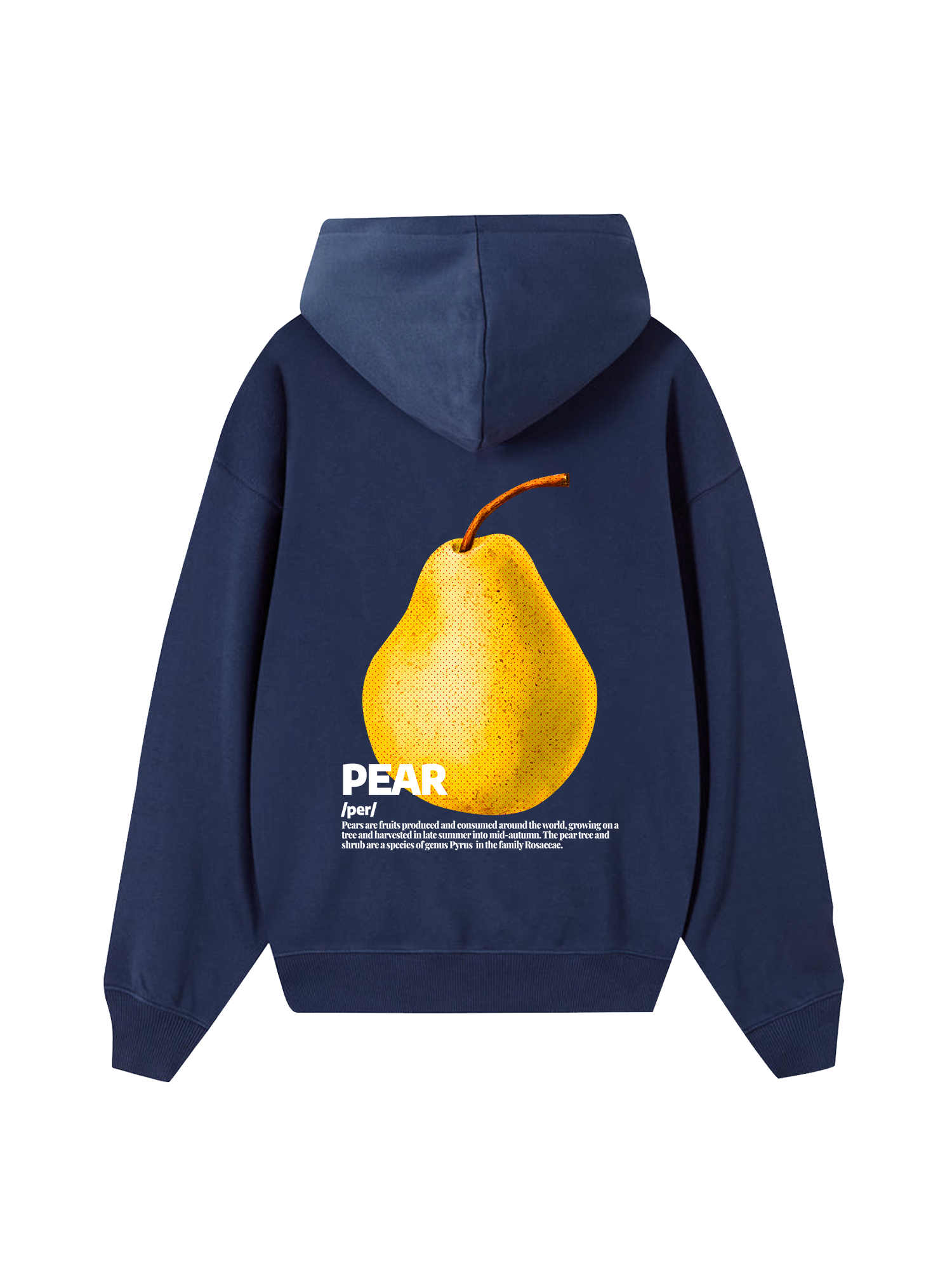 Tropical Pear Retro Hoodie