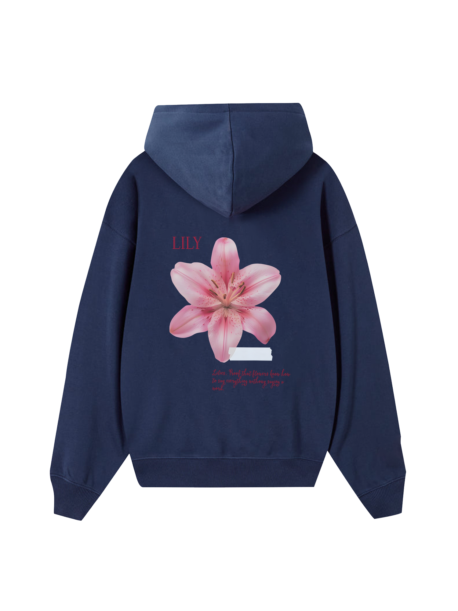 Floral Lily_s language Hoodie