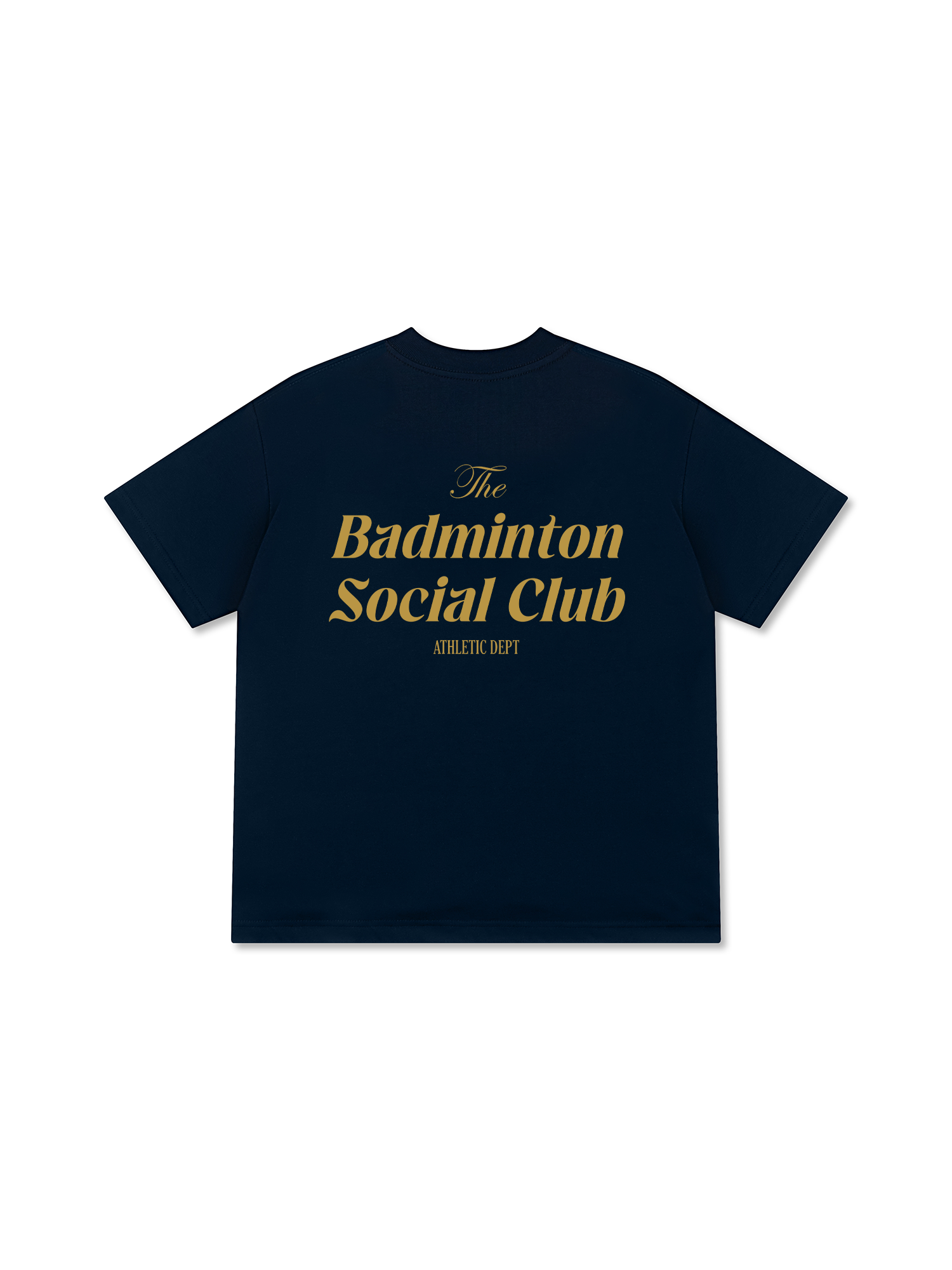 Áo Thun Relaxed Fit Badminton Social Club Athletic Dept