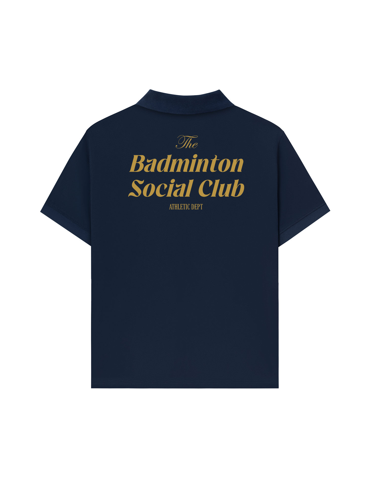 Áo Polo Relaxed Fit Badminton Social Club Athletic Dept