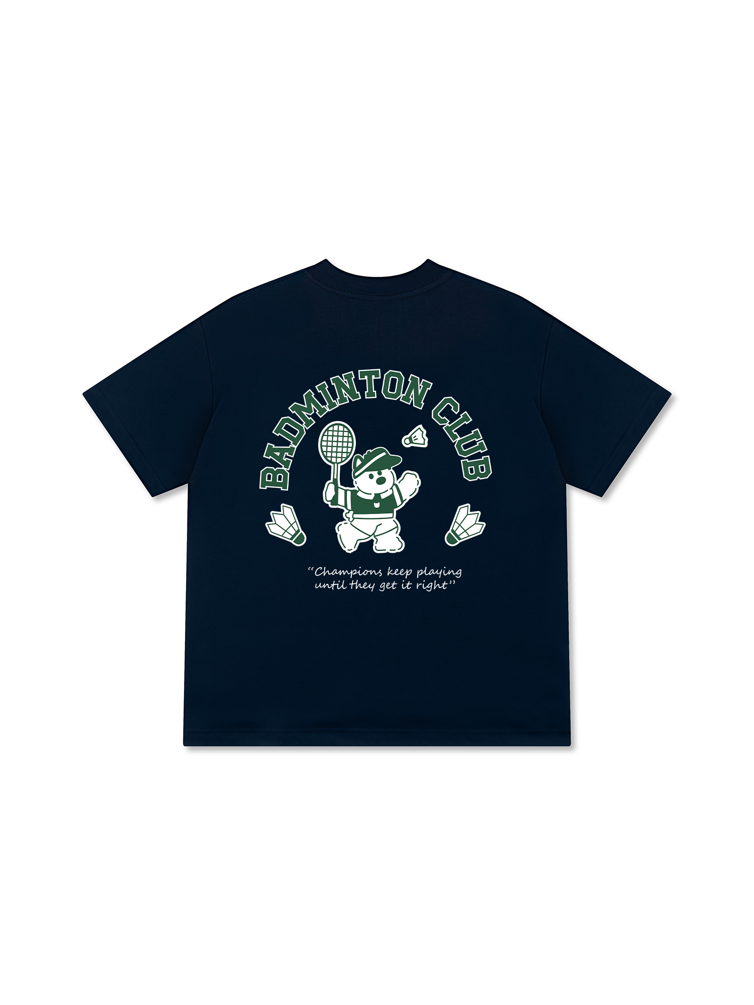 Áo Thun Relaxed Fit Badminton Club Green