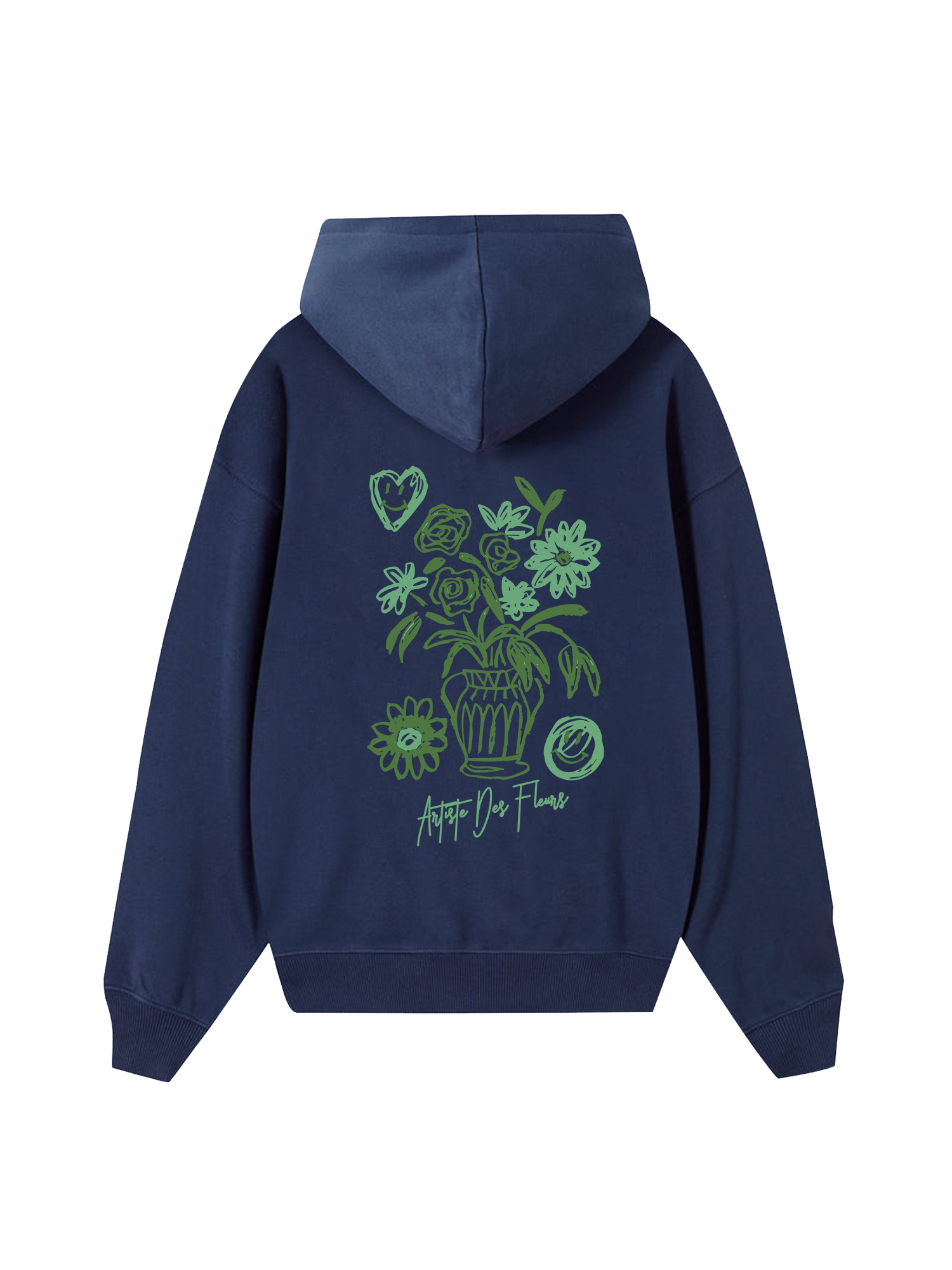 Floral Artiste Des Fleurs Hoodie