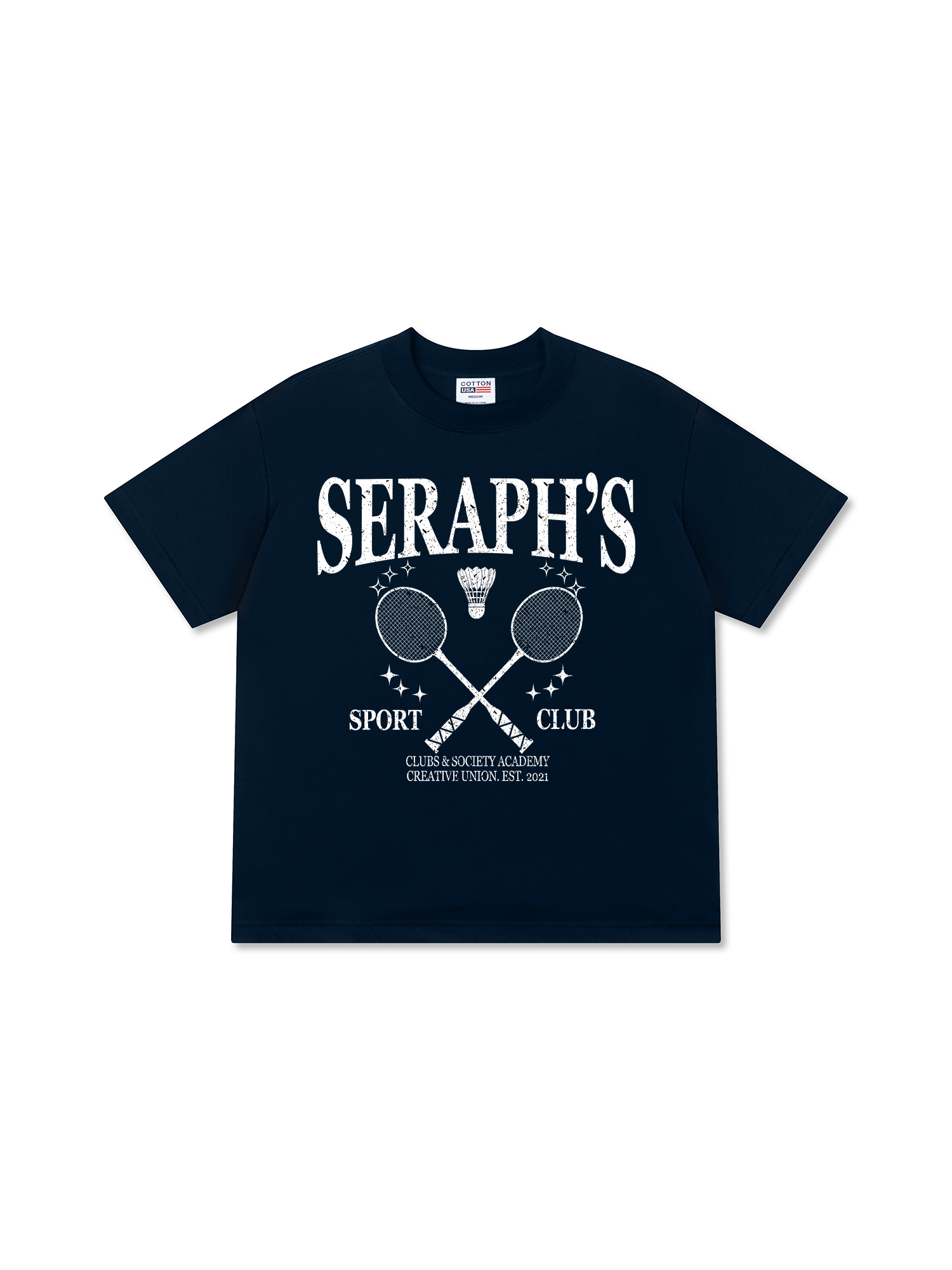 Áo Thun Relaxed Fit Badminton Seraph's