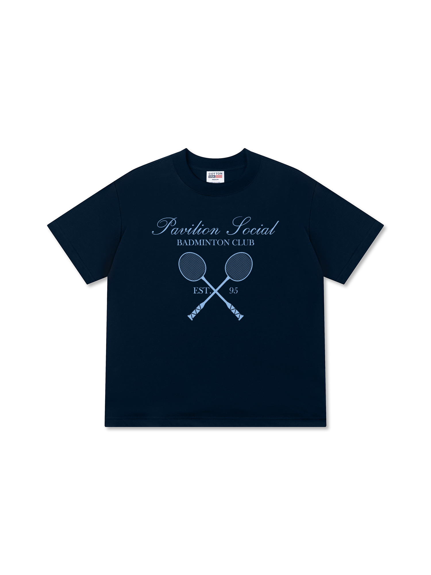 Áo Thun Relaxed Fit Badminton Pavition Social