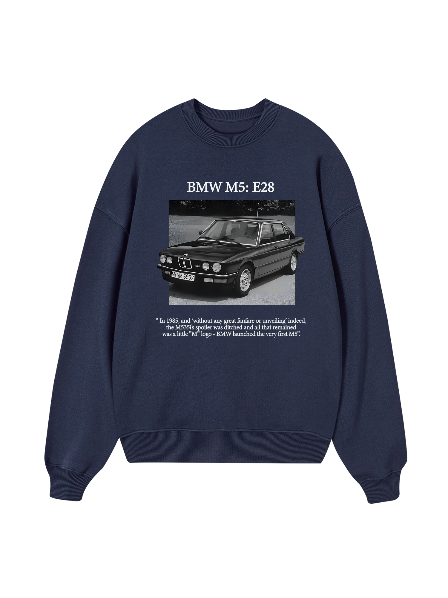 BMW M5 E28 Sweater
