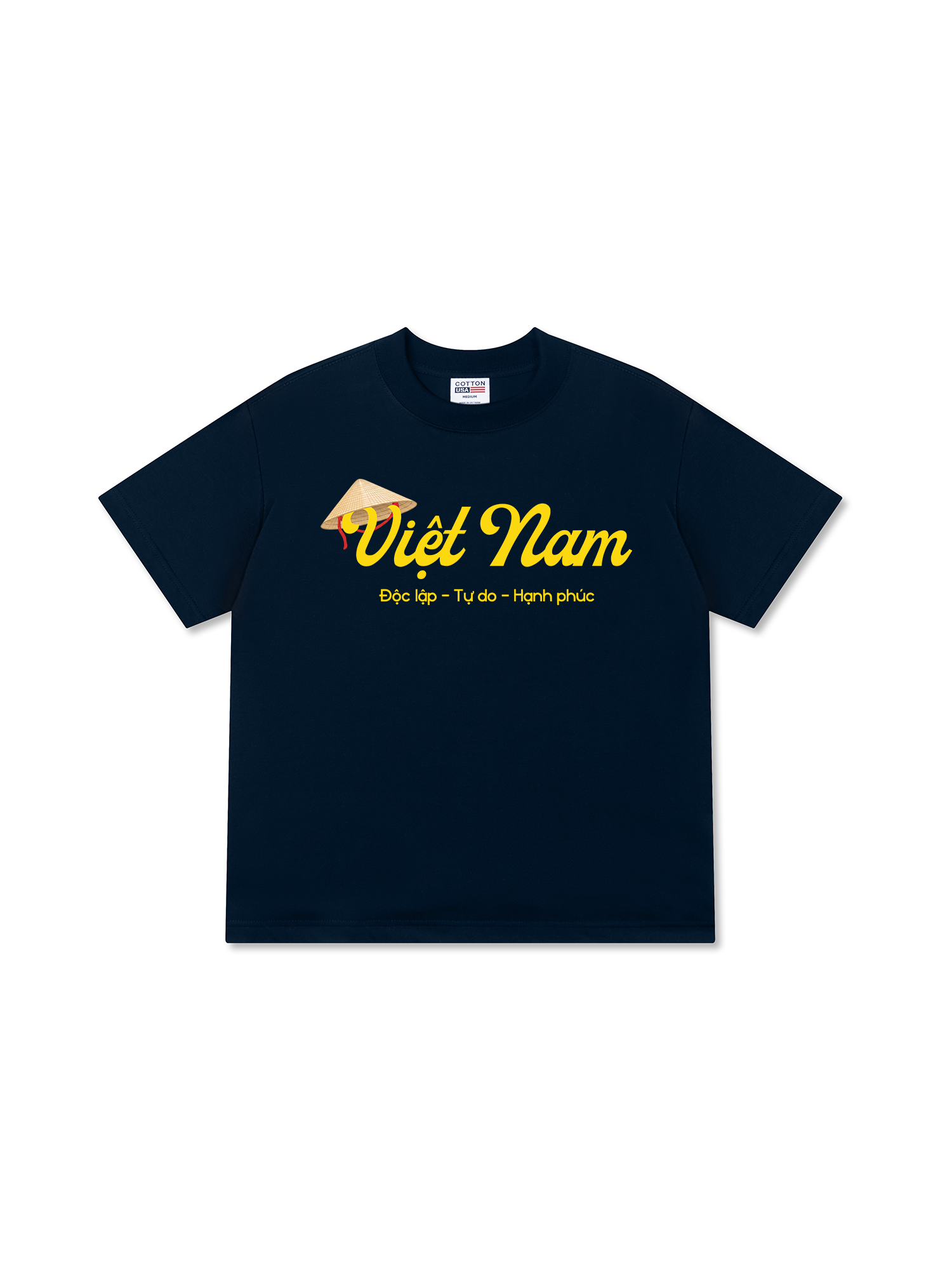Áo Thun Relaxed Fit Việt Nam Độc Lập Tự Do Hạnh Phúc