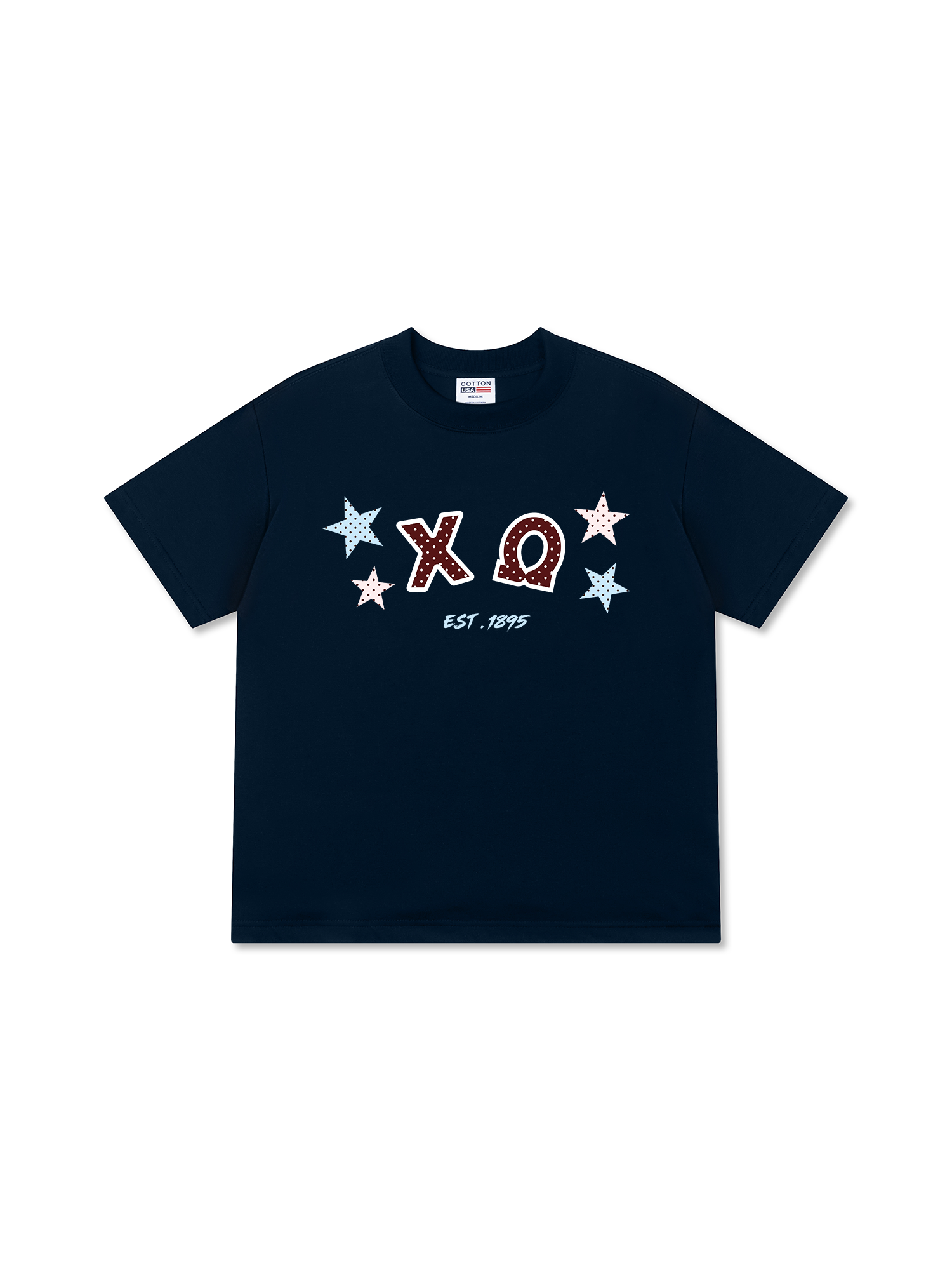 Áo Thun Relaxed Fit Dotty Mood Midnight Polka