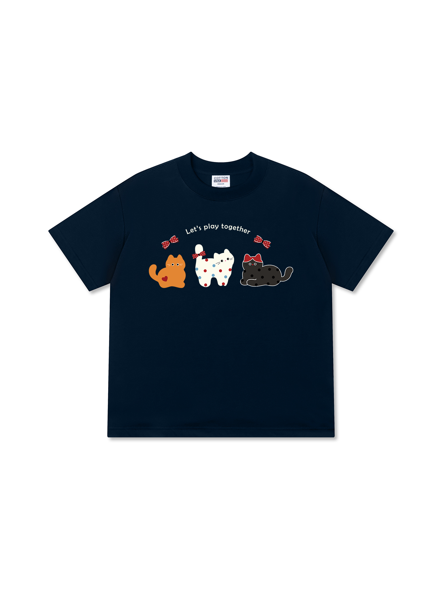 Áo Thun Relaxed Fit Dotty Mood Play Together