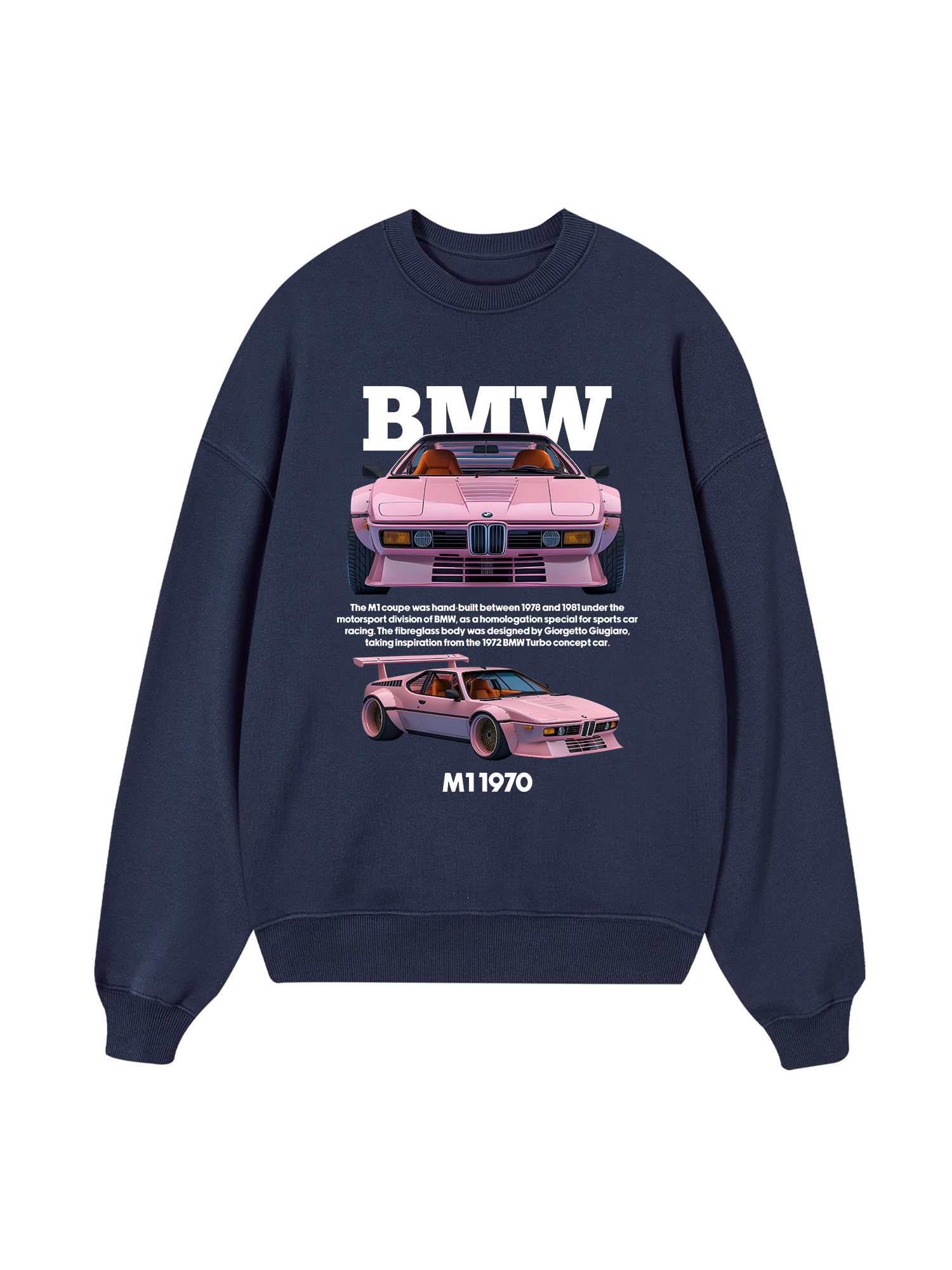BMW M1 Pink Sweater
