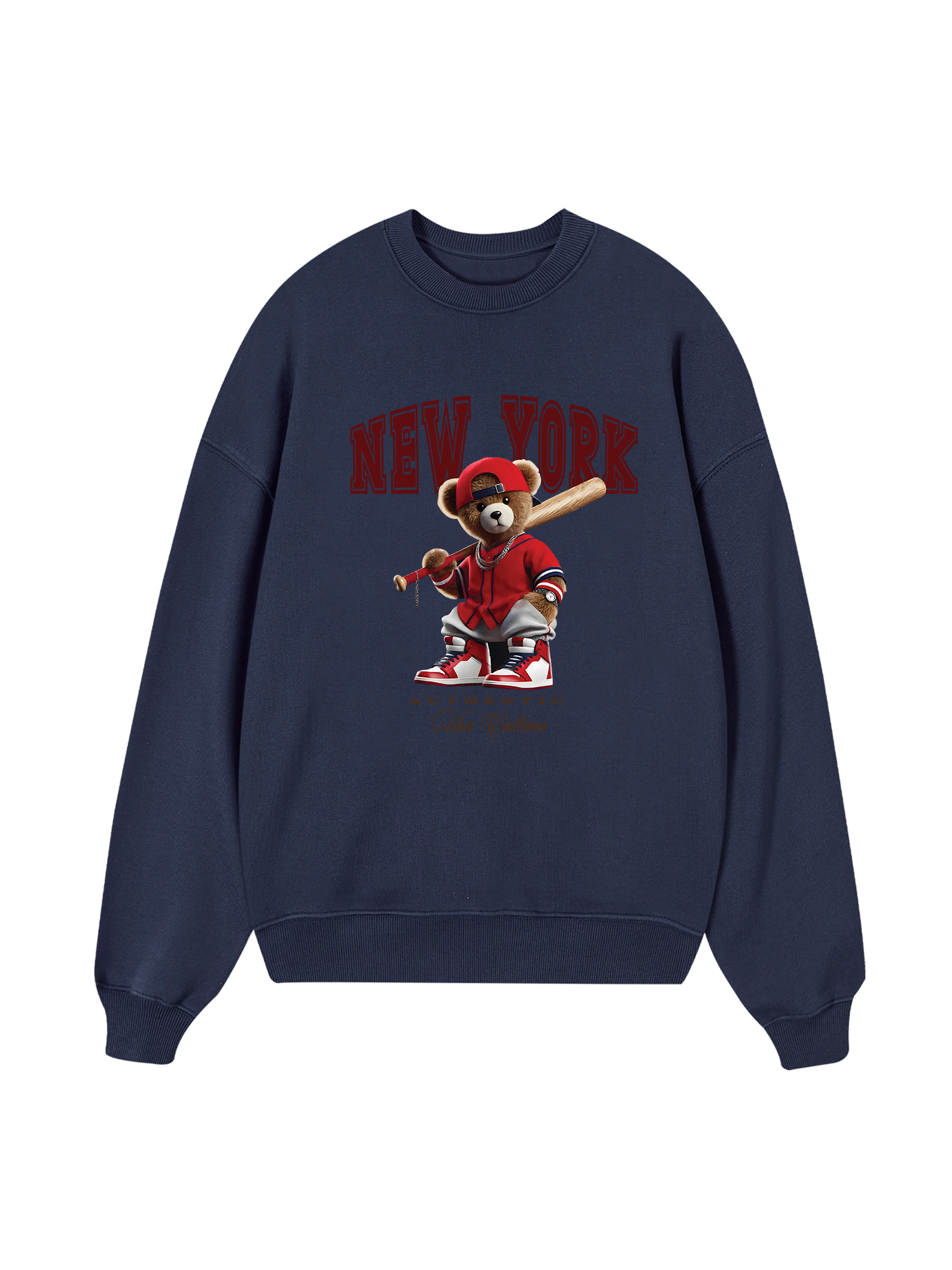 Baseball Authentic Teddy Time Sweater