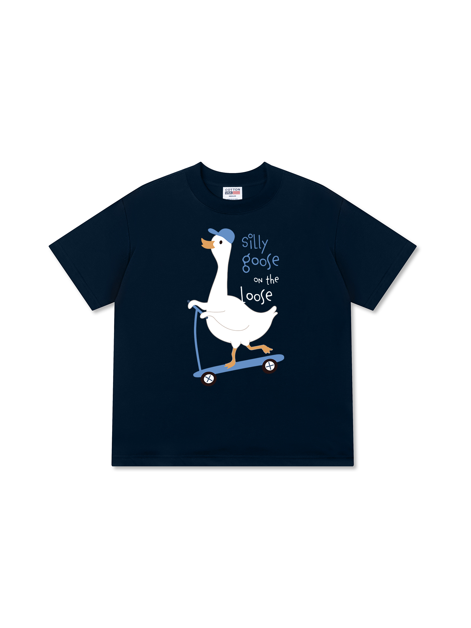 Áo Thun Relaxed Fit Farm Silly Goose On The Loose