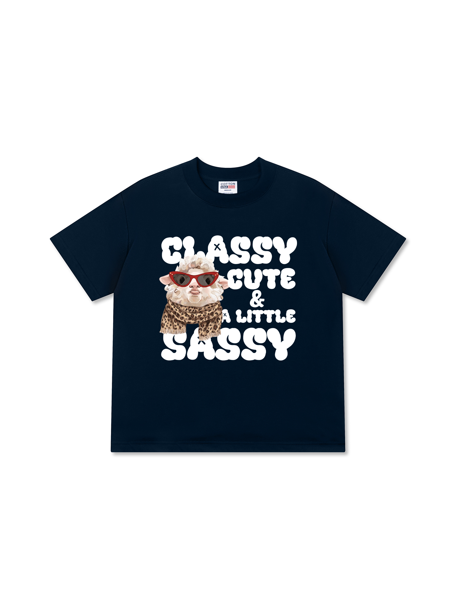 Áo Thun Relaxed Fit Farm Classy, Cute & A Little Sassy