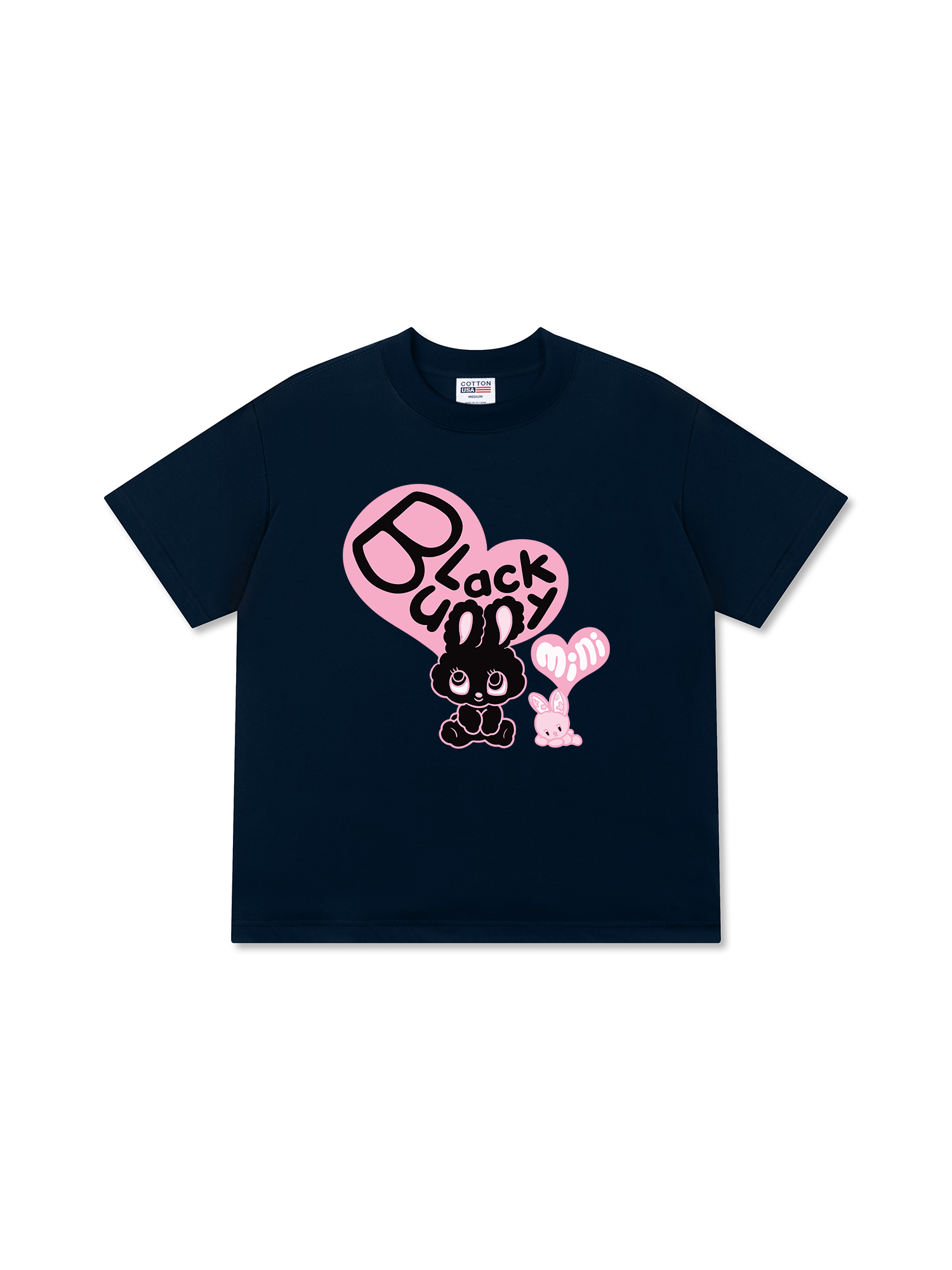 Áo Thun Relaxed Fit Farm Black Bunny