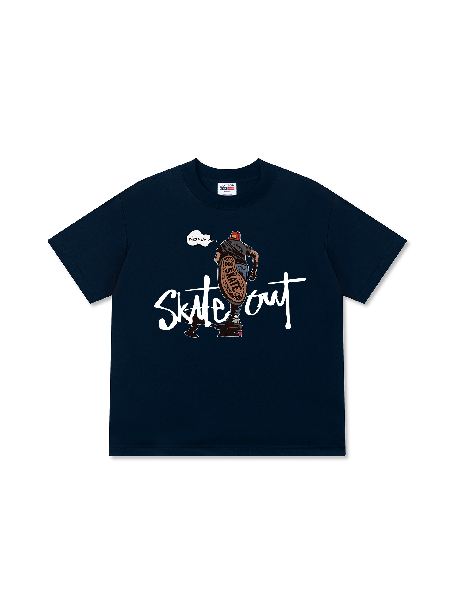 Áo Thun Relaxed Fit Skate Out