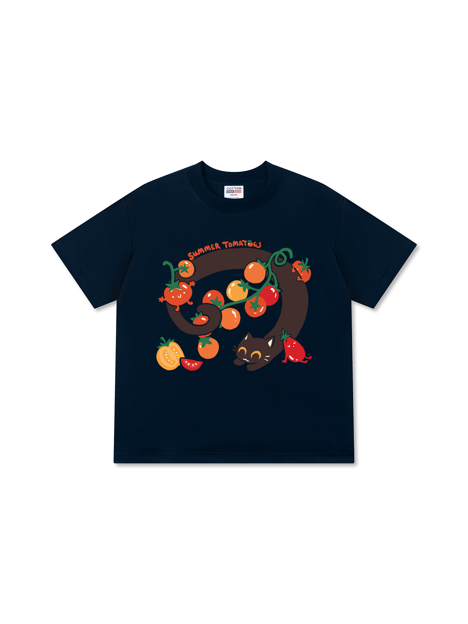 Áo Thun Relaxed Fit Yummy Mood Summer Tomatoes