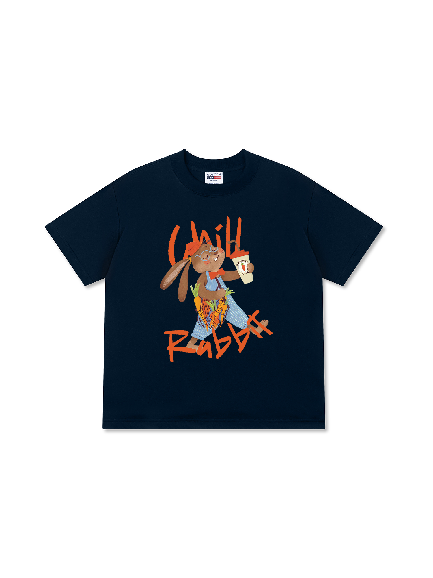 Áo Thun Relaxed Fit Farm Chill Rabbit