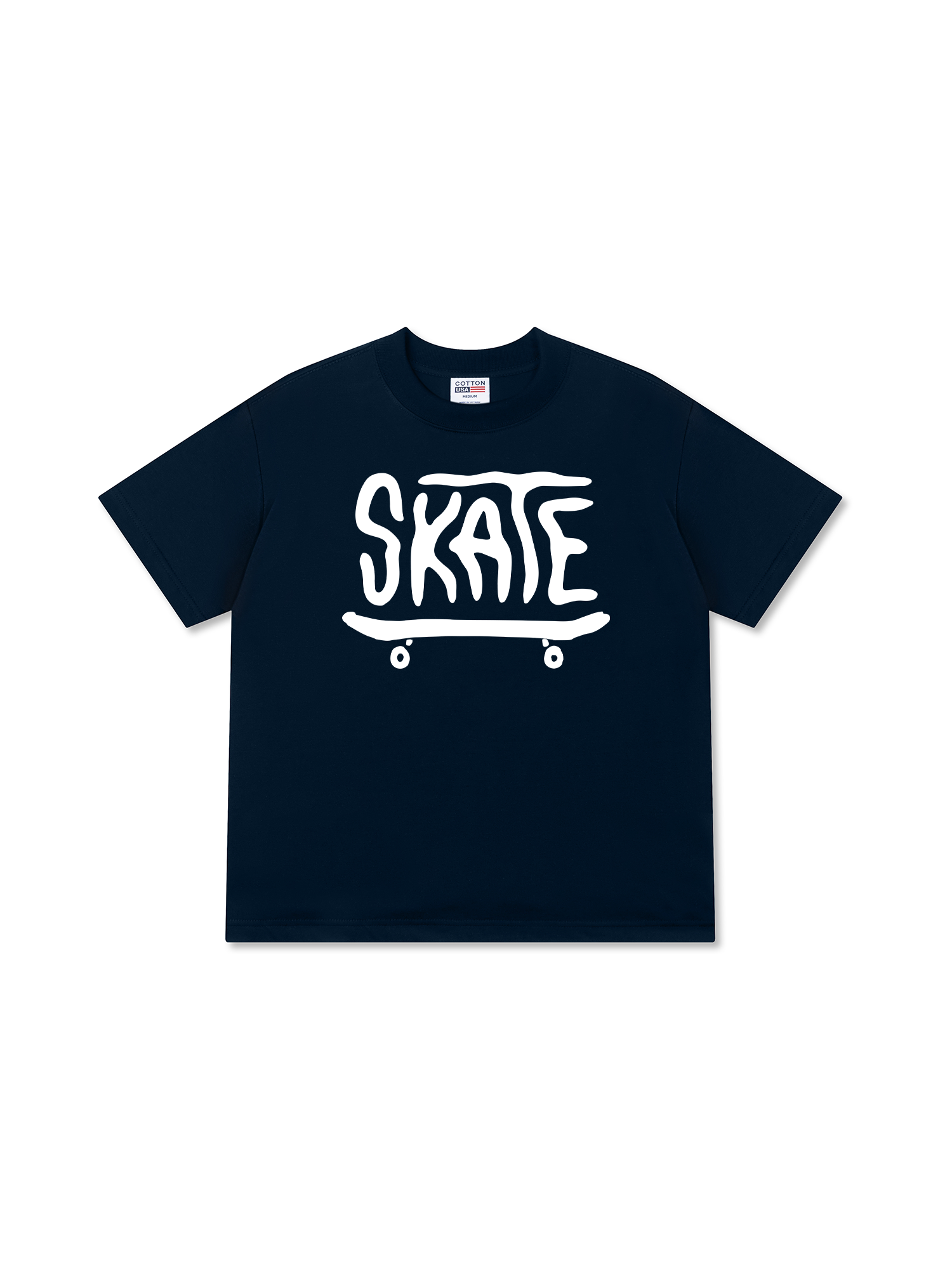 Áo Thun Relaxed Fit Wavy Skate