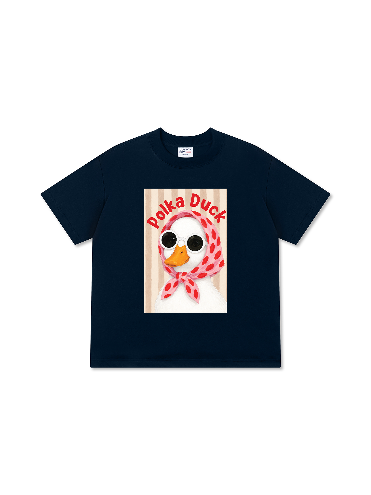 Áo Thun Relaxed Fit Farm Polka Duck