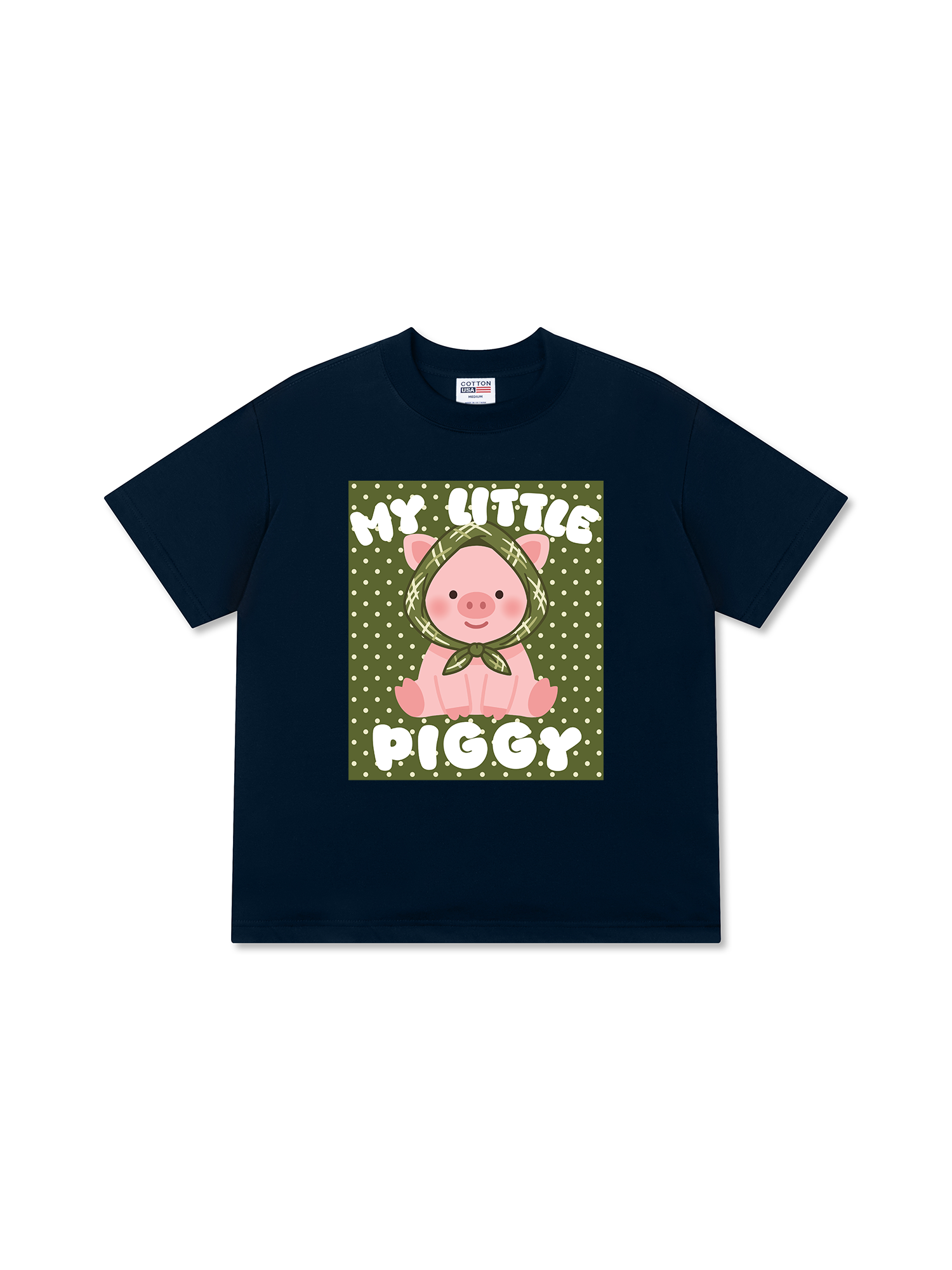 Áo Thun Relaxed Fit Farm My Litle Piggy