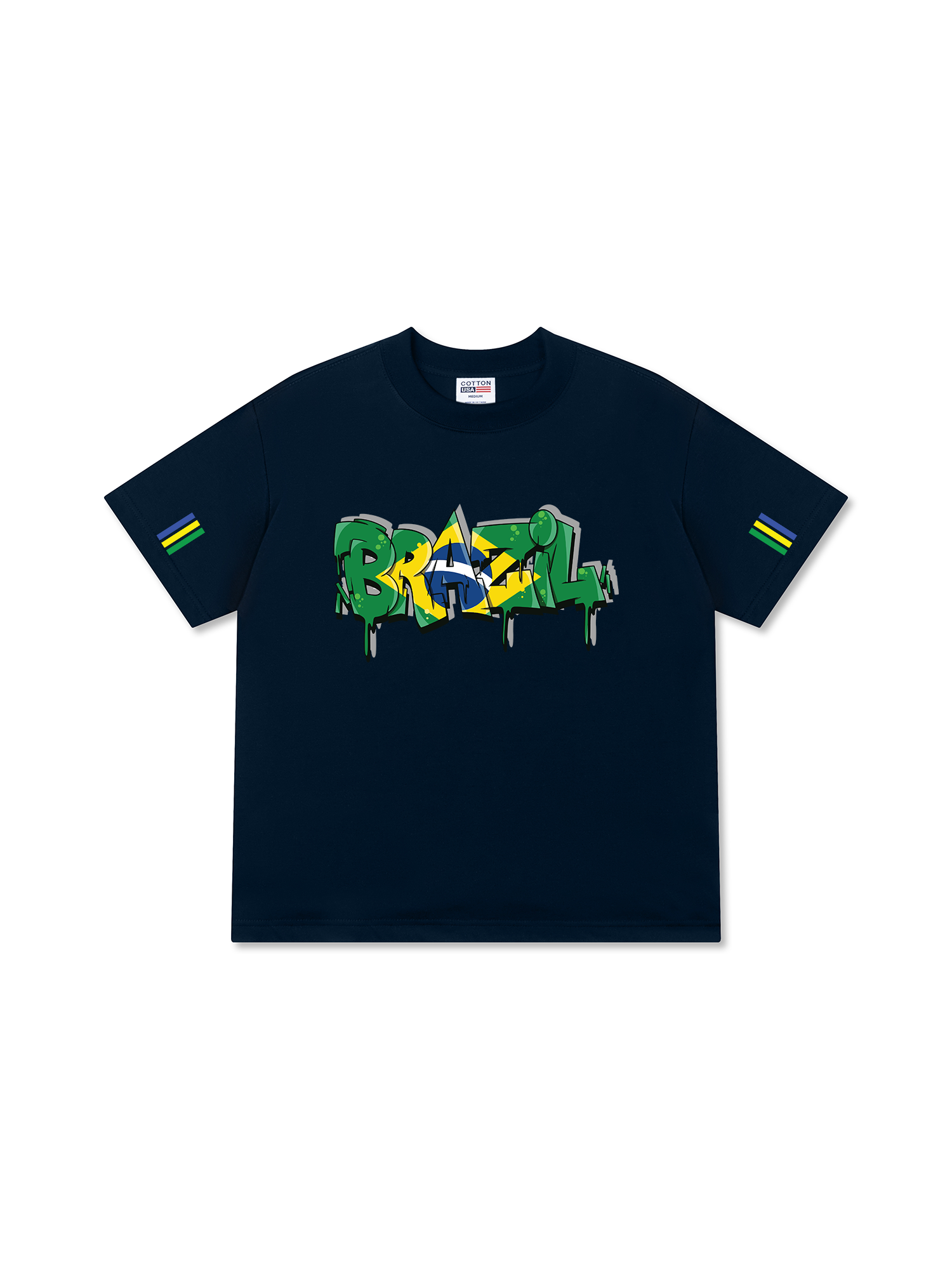 Áo Thun Relaxed Fit Soccer Soccer Brazil