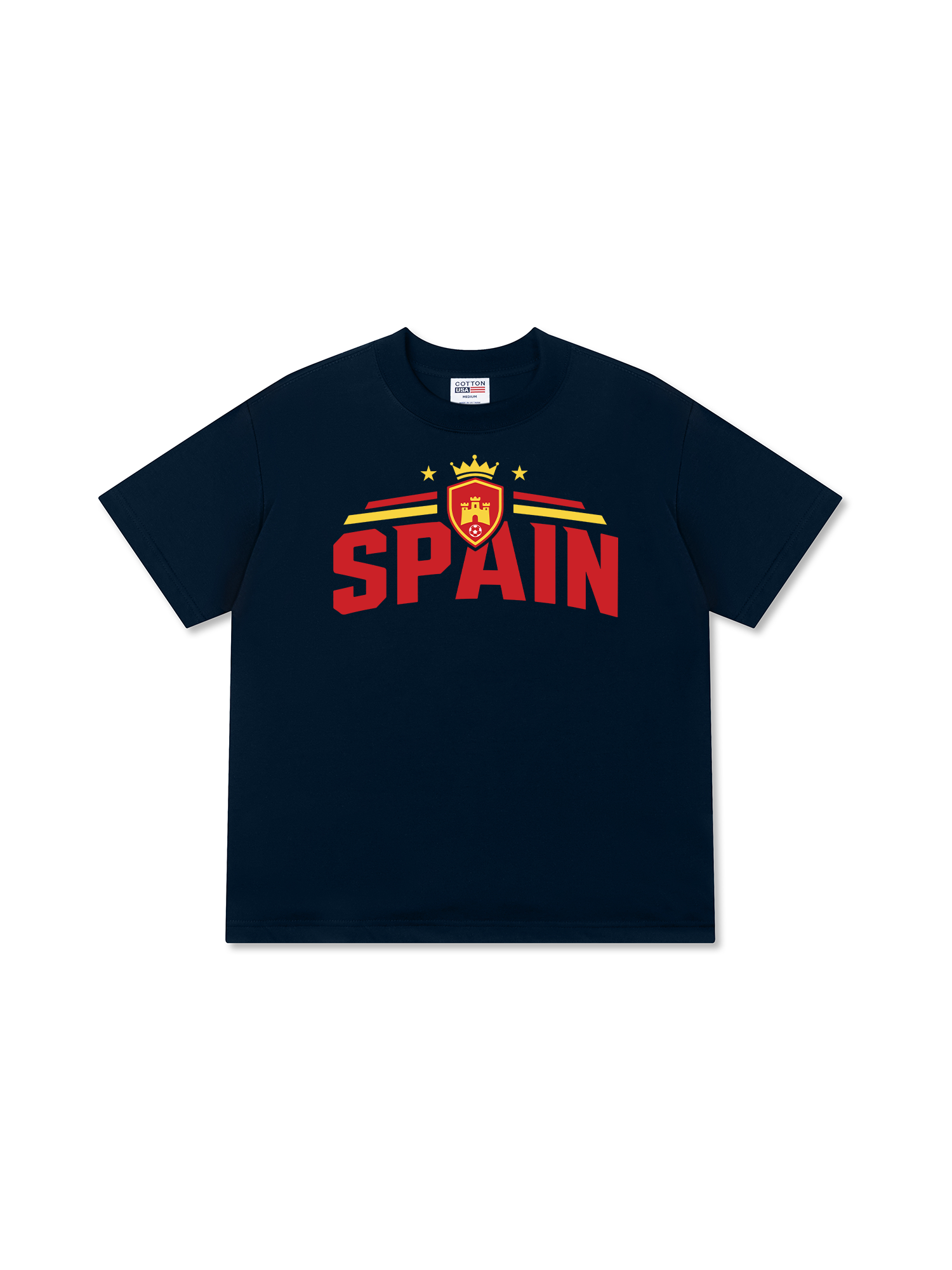 Áo Thun Relaxed Fit Soccer Spain Play With Pasion