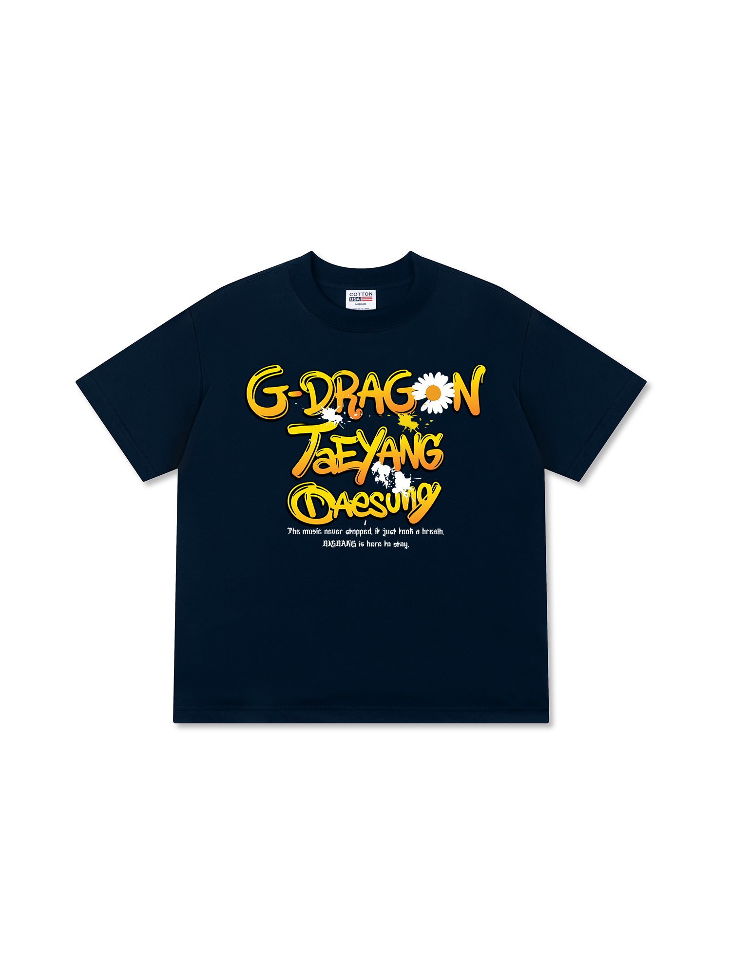Áo Thun Relaxed Fit Idol Gdragon Taeyang Daesung