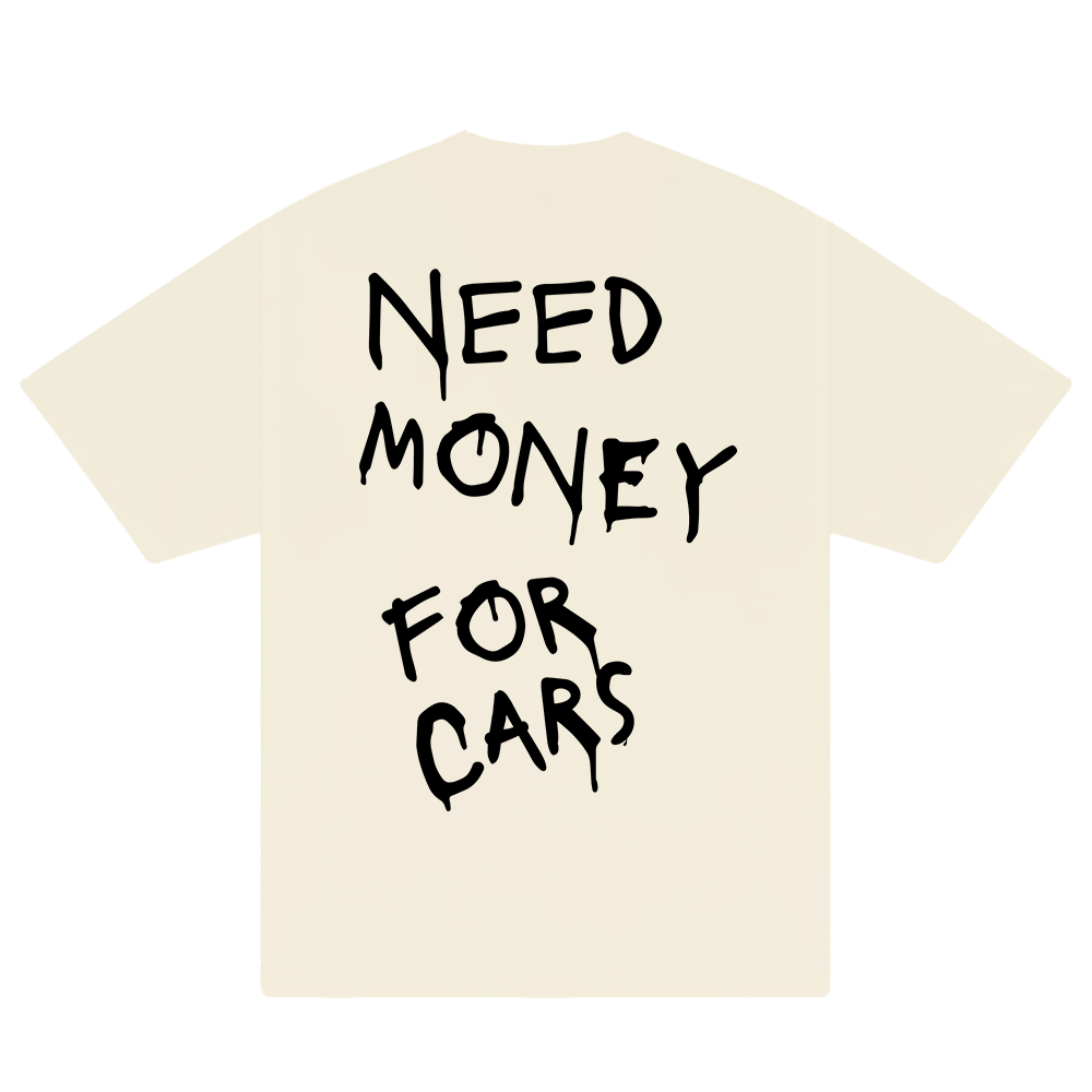 Áo Thun Oversize Need Money For Cars