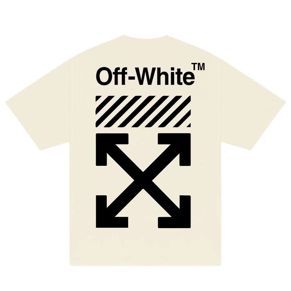 Off White Basic Logo T-Shirt