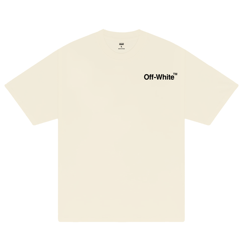 Off White Basic Logo T-Shirt