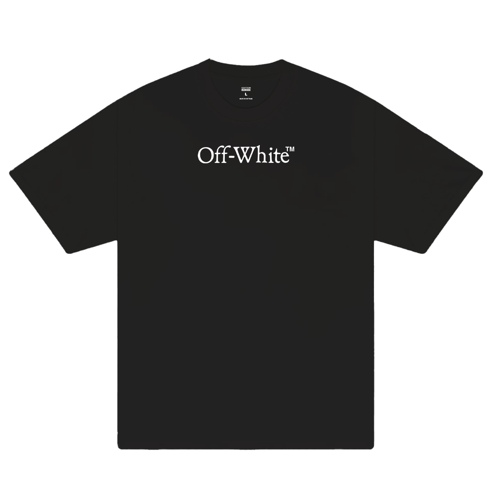 Off White Basic Typo T-Shirt