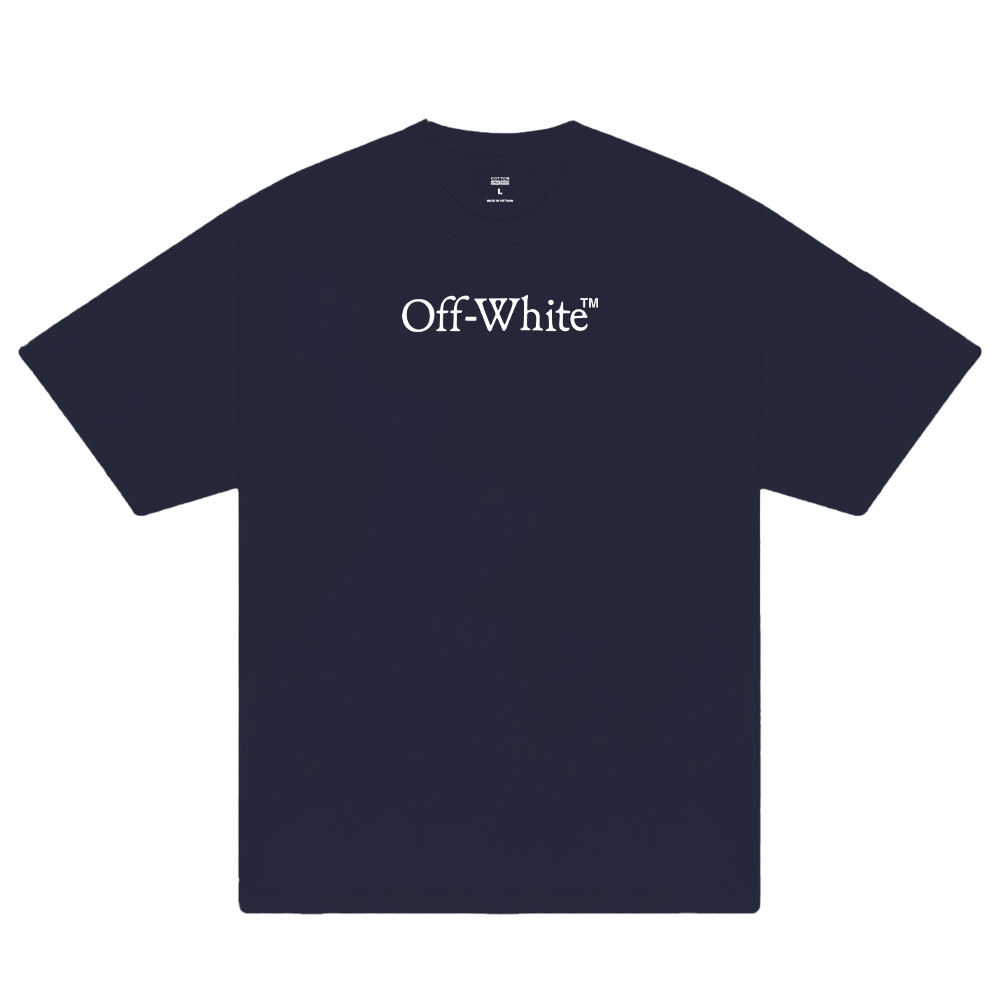 Off White Basic Typo T-Shirt