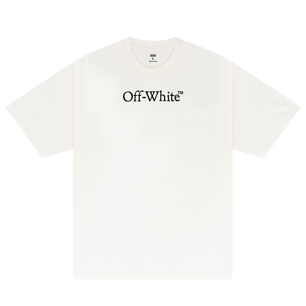 Off White Basic Typo T-Shirt