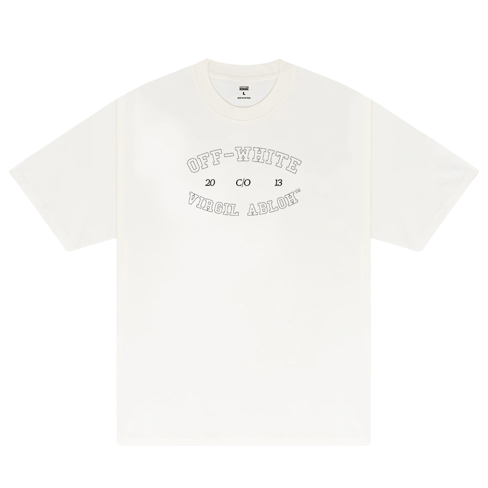 Off White Black College Skate T-Shirt