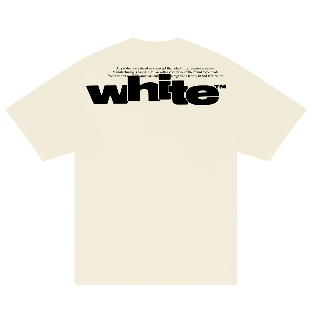 Off White Black Type Graphic T-Shirt