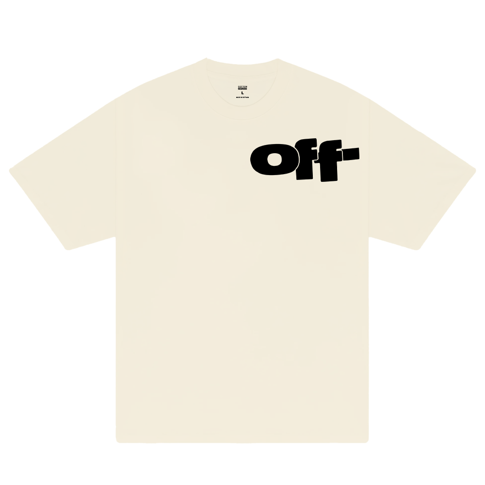 Off White Black Type Graphic T-Shirt