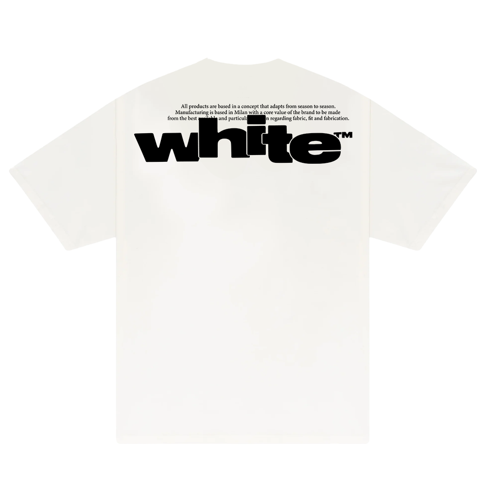 Off White Black Type Graphic T-Shirt