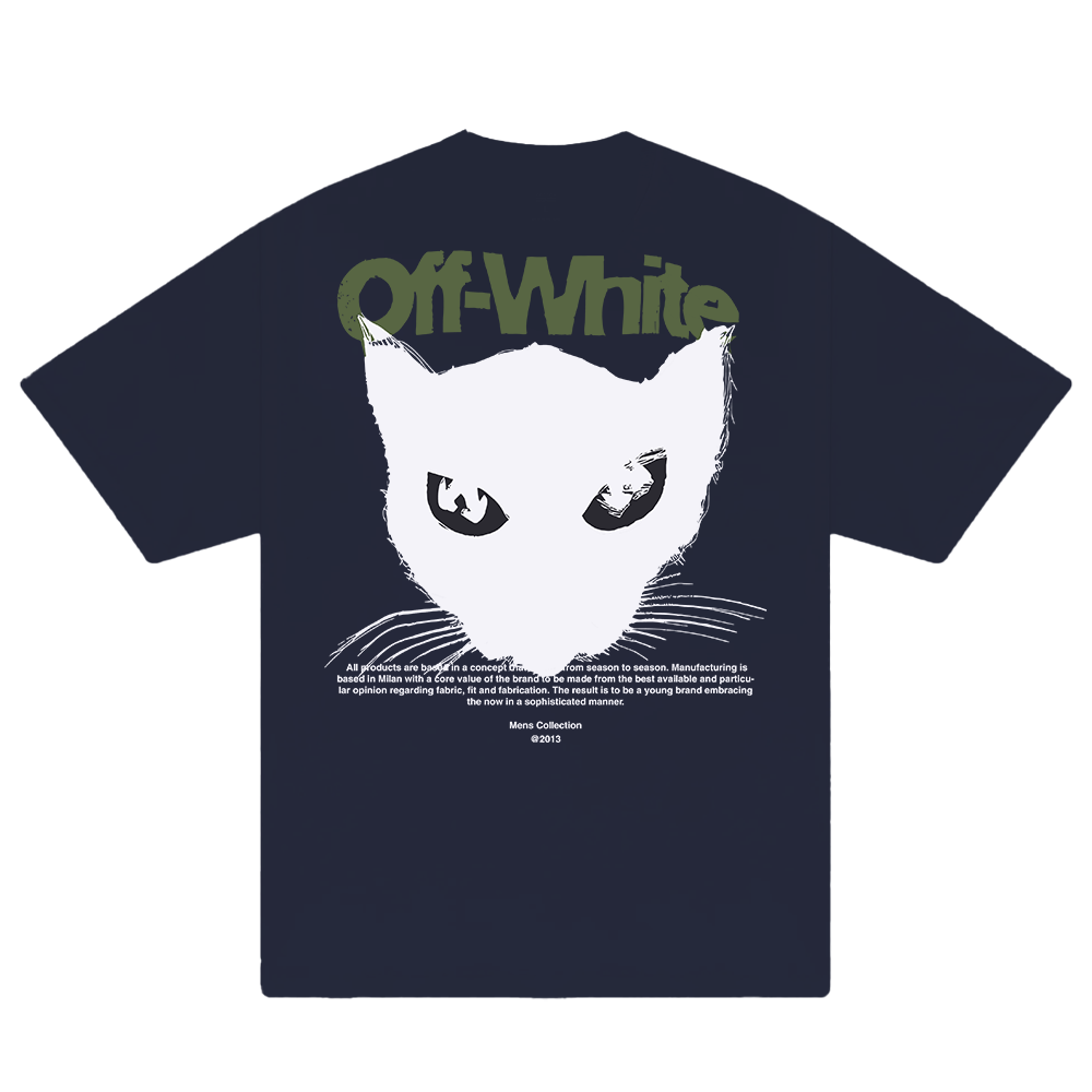 Off White Cat Over Skate T-Shirt