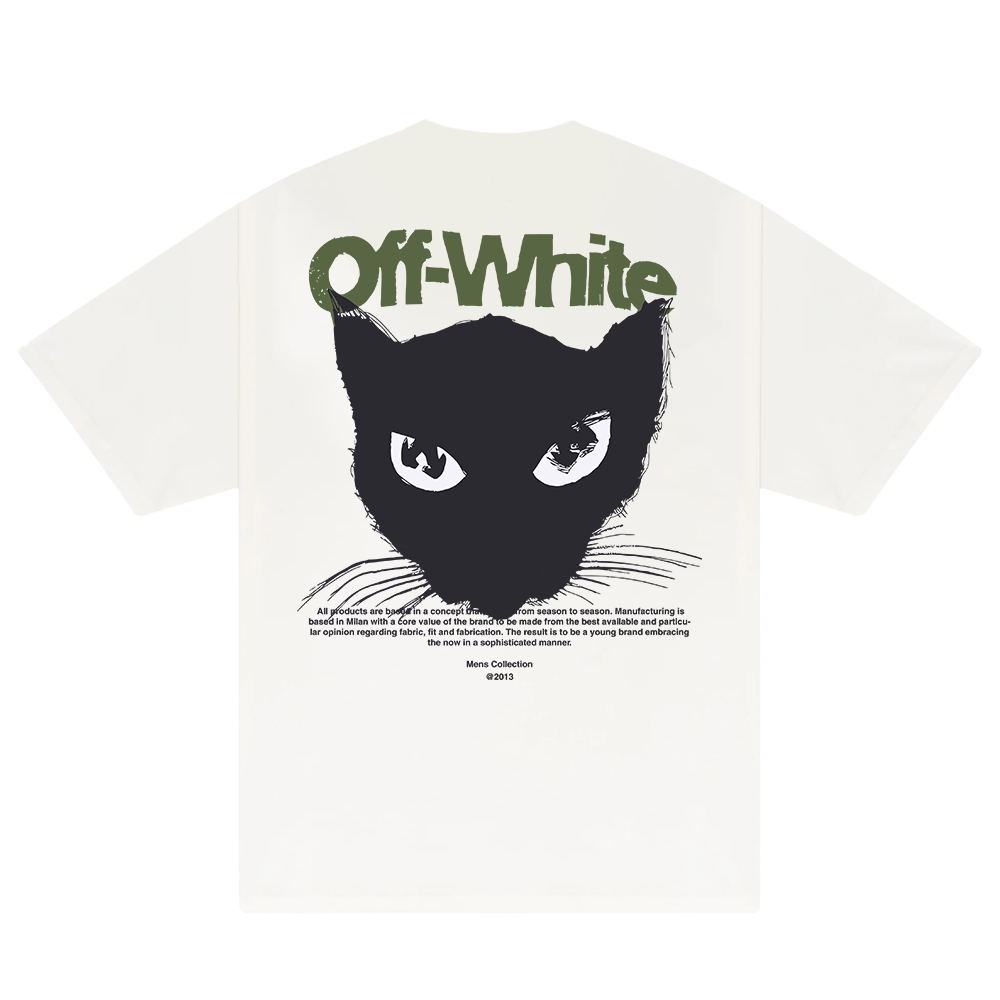 Off White Cat Over Skate T-Shirt