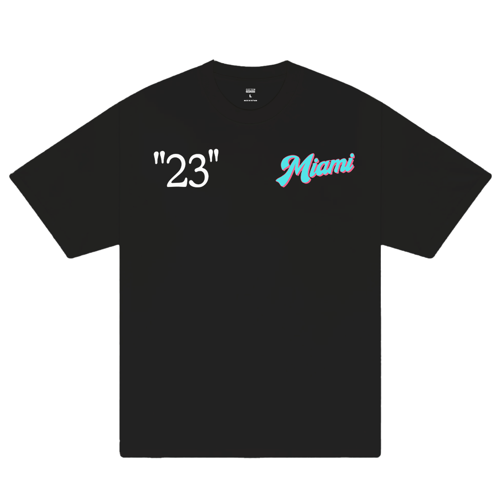 Off White Cyan Miami T-Shirt