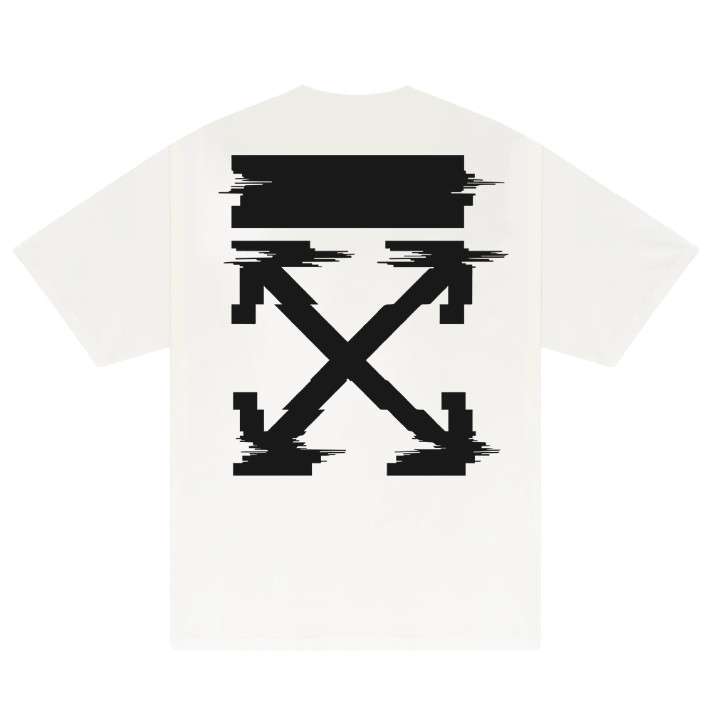 Off White Glich Logo T-Shirt