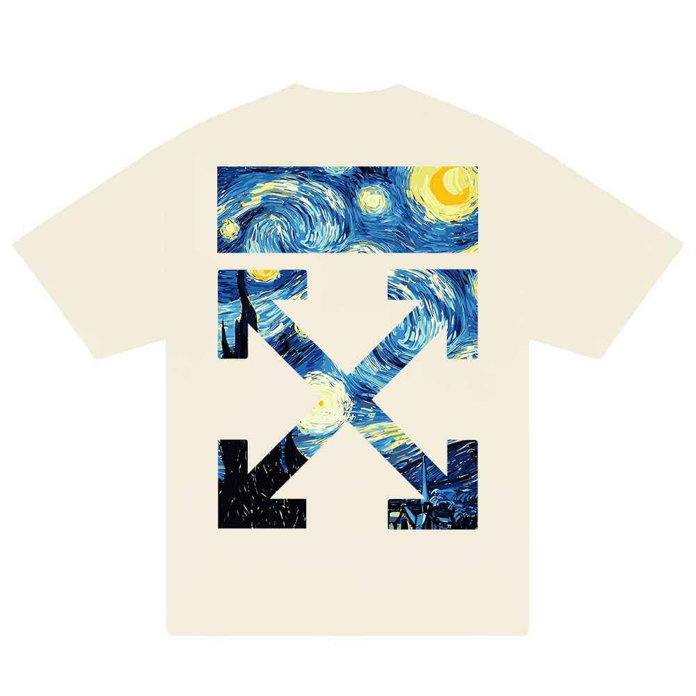 Off White Starry Night T-Shirt