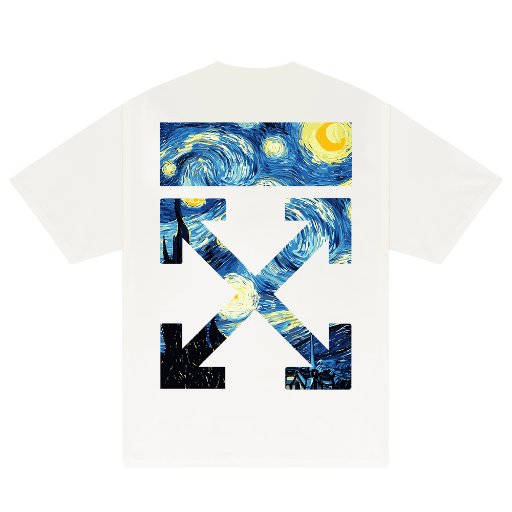 Off White Starry Night T-Shirt