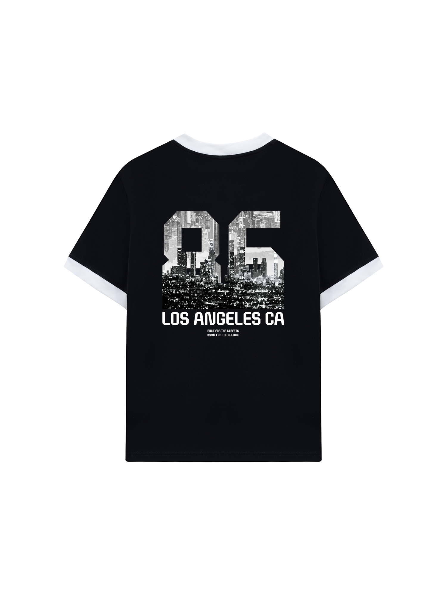 Áo Thun Ringer Relaxed Fit City LOS ANGELES DIVISION