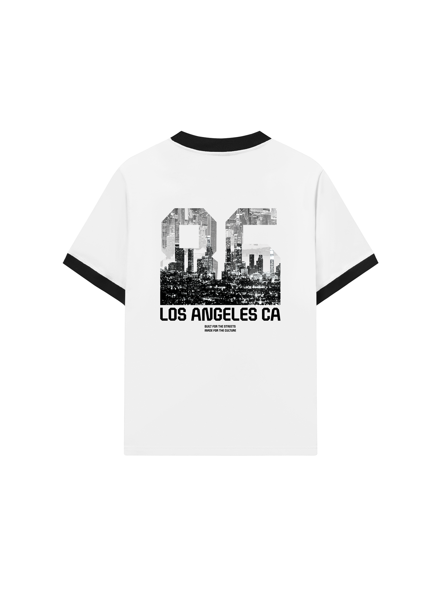 Áo Thun Ringer Relaxed Fit City LOS ANGELES DIVISION